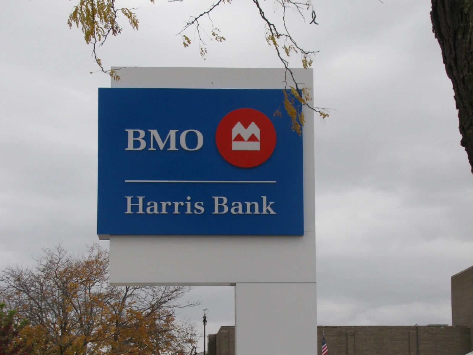 BMO Harris Bank Signage
